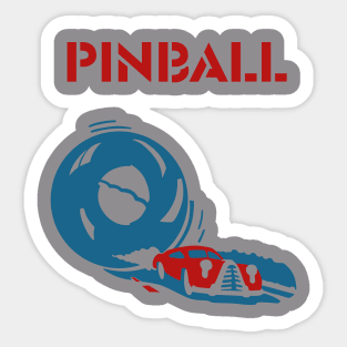 PINBALL Sticker